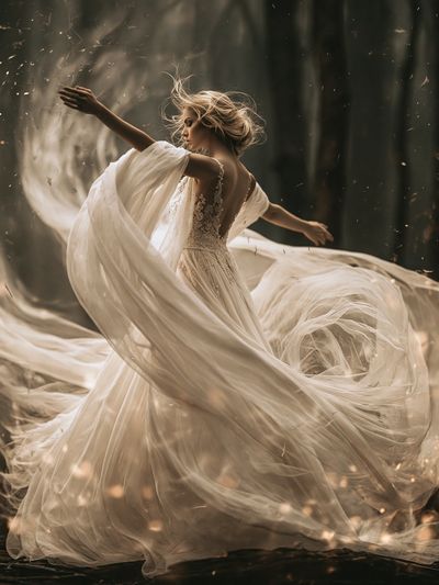 Ethereal Dancer Photography Poster.