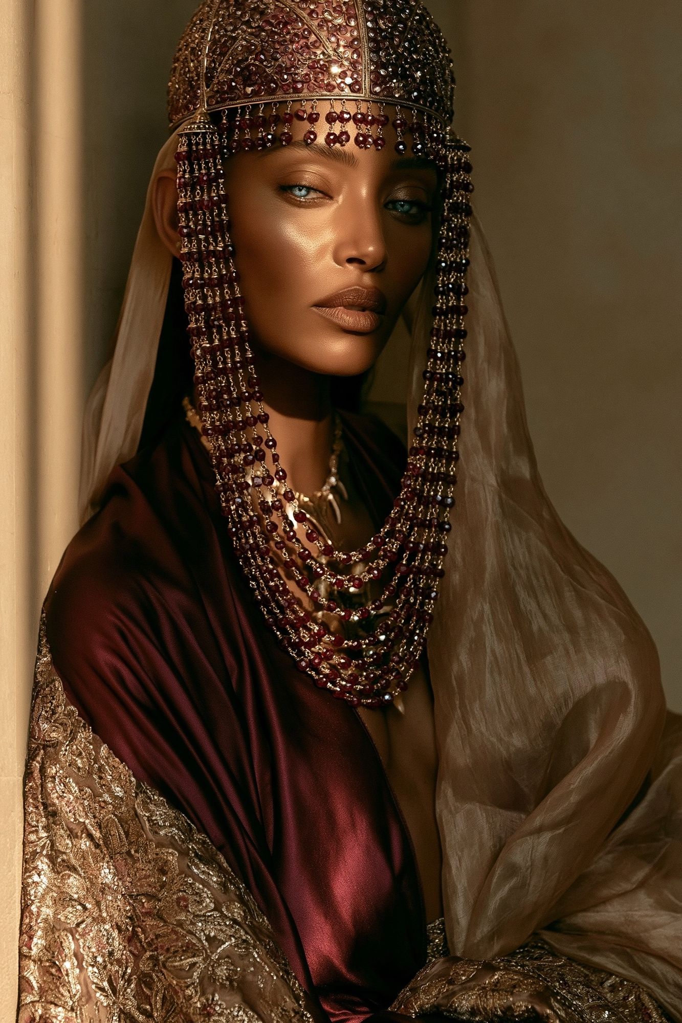 Regal Portrait Photography Poster. poster — photography art