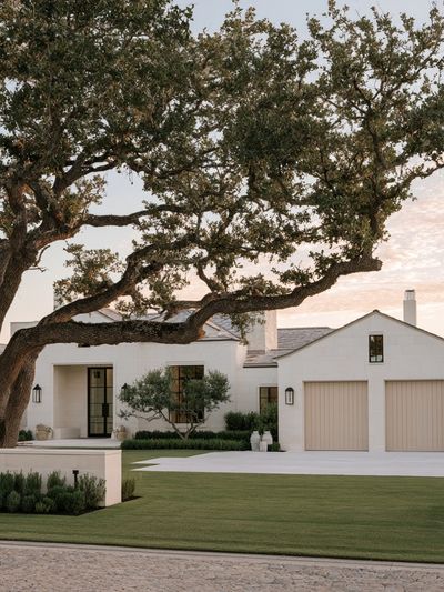 Modern White Estate Photography Poster. poster
