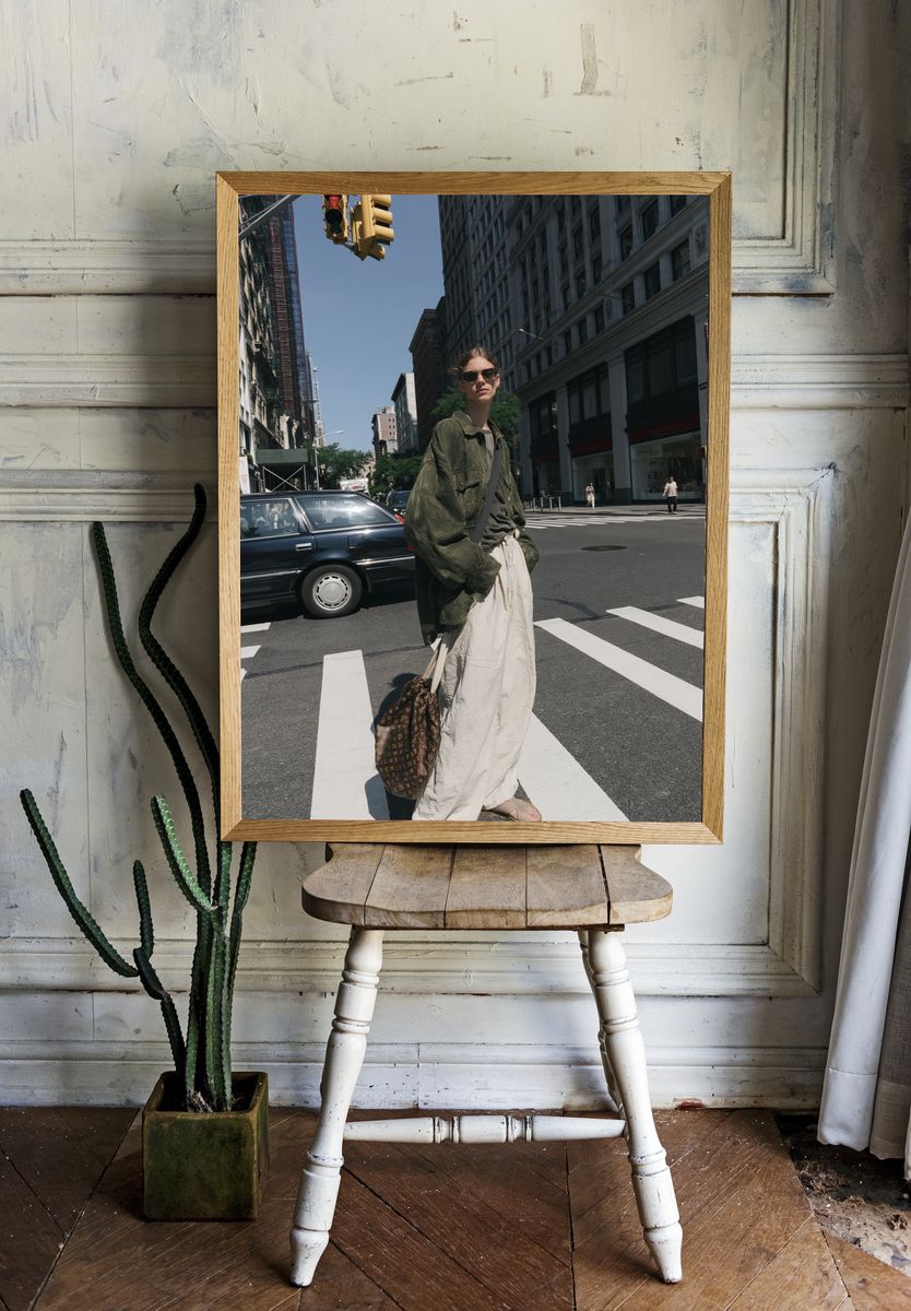 Urban Street Style Photography Poster. room preview