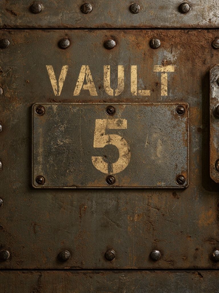 Vault 5 Industrial Print. poster detail
