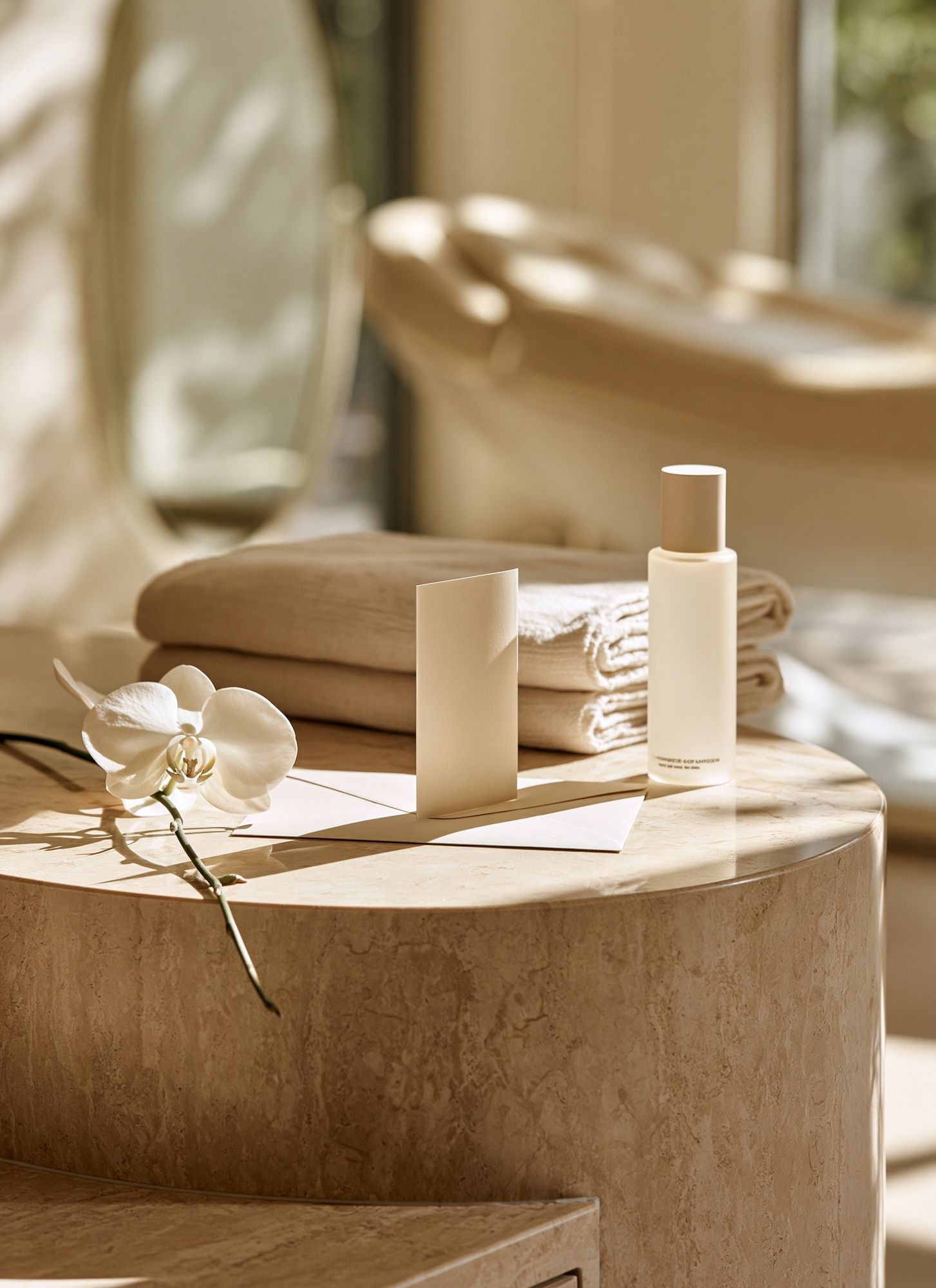Neutral Spa Still Life Photography Poster. poster — photography art