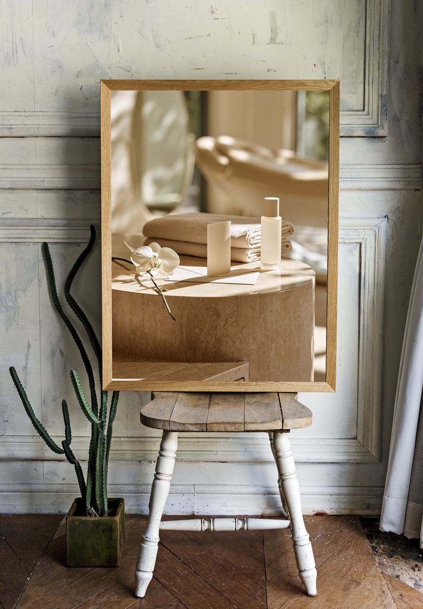 Neutral Spa Still Life Photography Poster. room preview