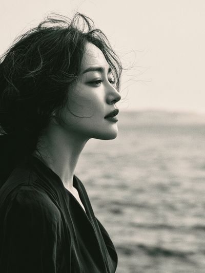 Seaside Portrait Photography Poster.