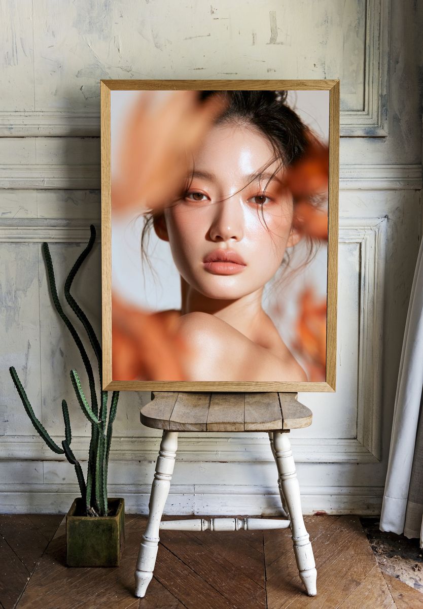 Soft Portrait Photography Poster. room preview
