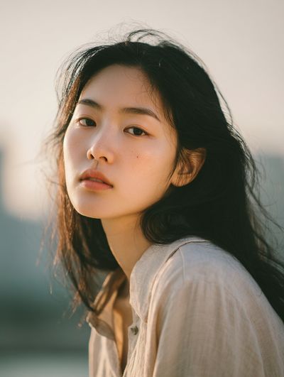 Soft Light Portrait Print. poster