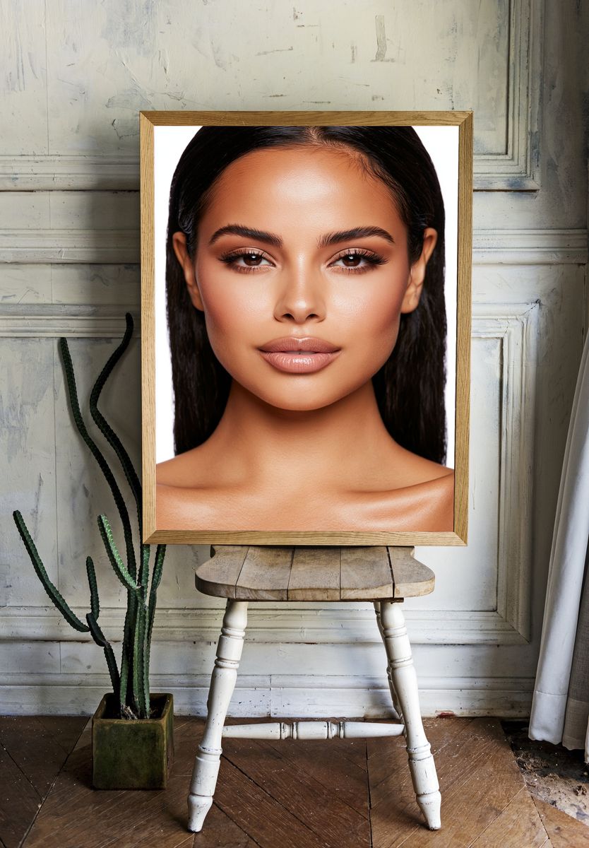Elegant Portrait Photography Poster. room preview