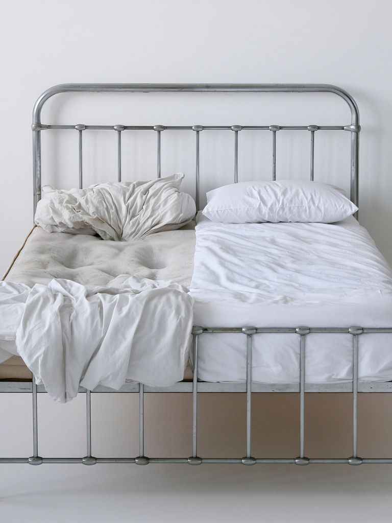 Minimal Bed Frame Photography Print. poster — photography art