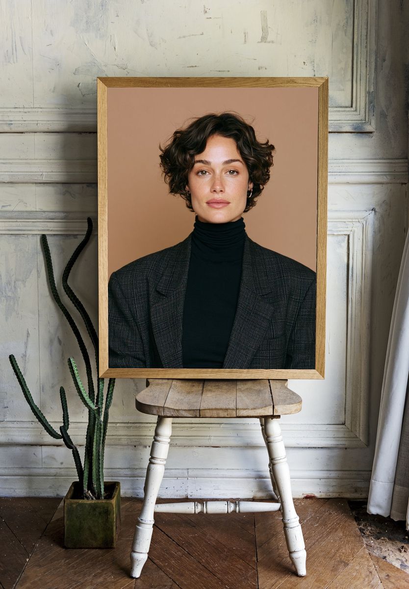 Elegant Portrait Photography Poster. room preview
