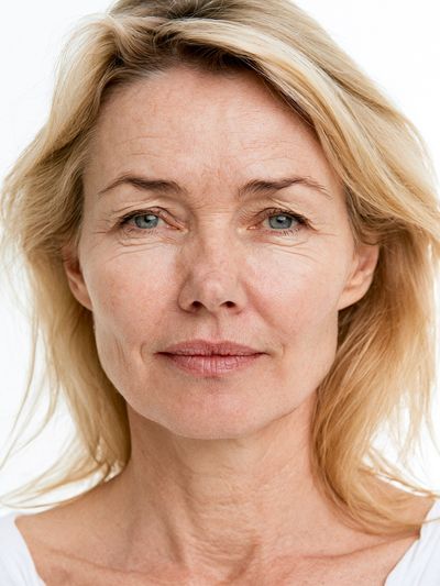 Blonde Woman Portrait Photography Poster.