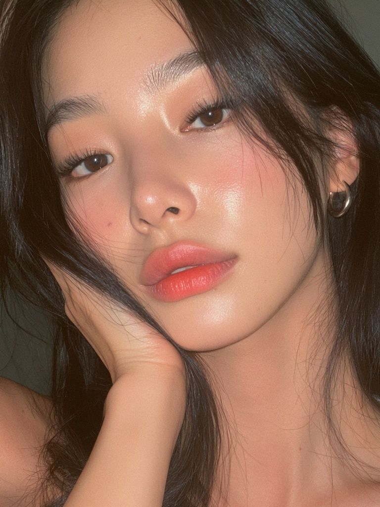 Soft Glam Portrait Print. poster — photography art