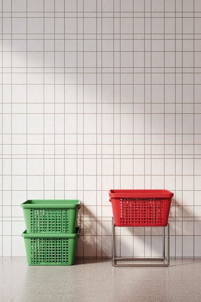 Colorful Basket Still Life Photography Poster. poster print