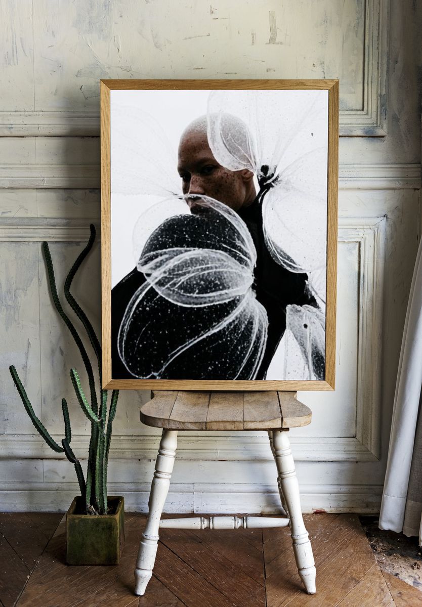 Abstract Portrait Photography Poster. — room view 1