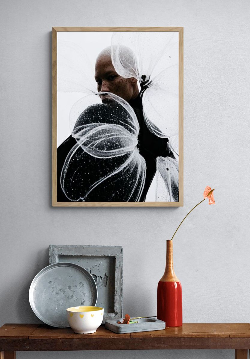 Abstract Portrait Photography Poster. — room view 3