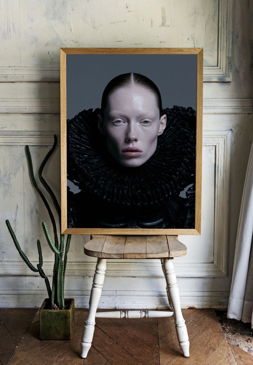 Avant-Garde Portrait Print. — room view 1