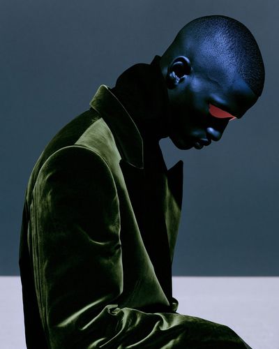Moody Portrait Photography Poster.
