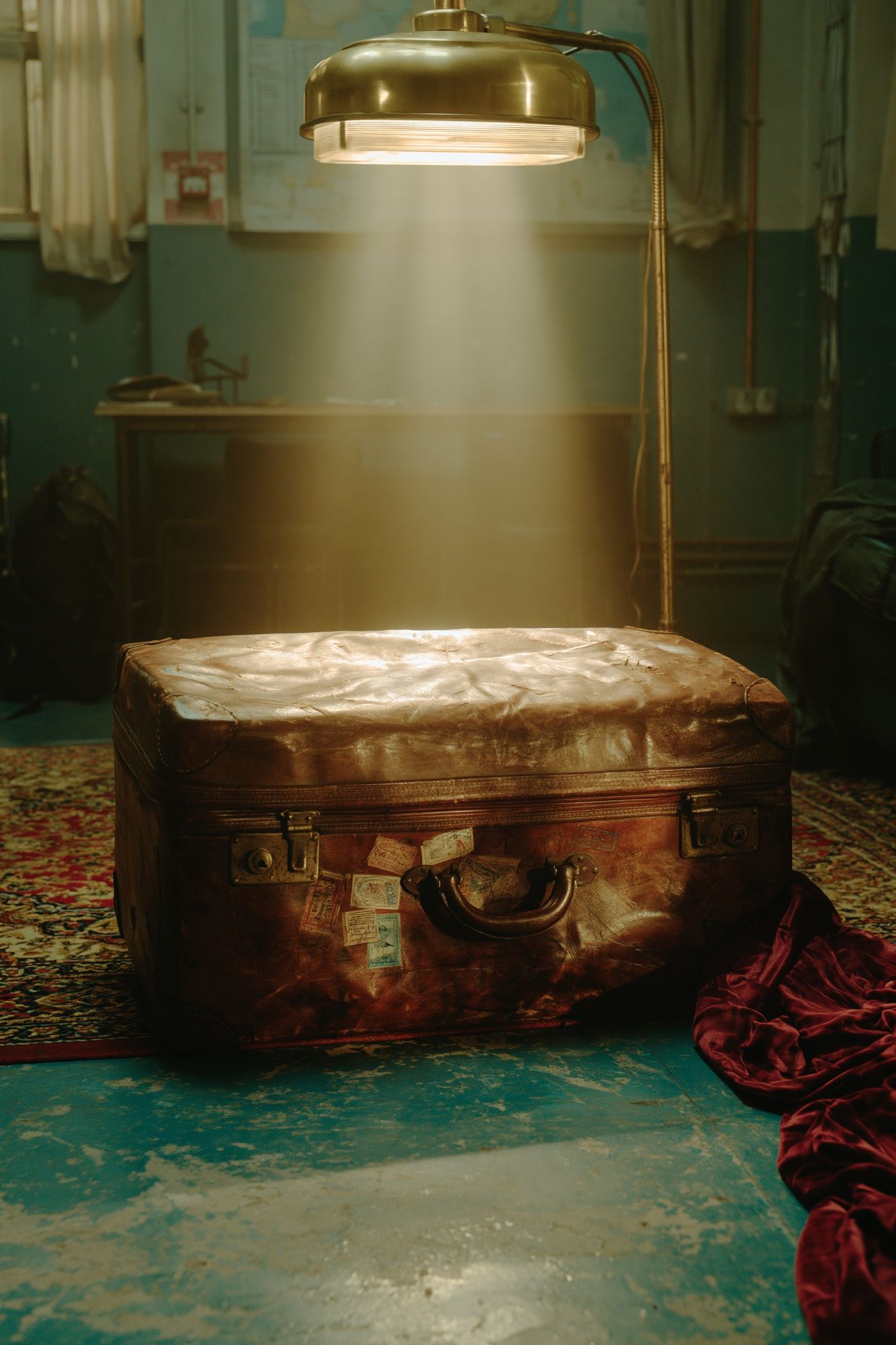 Vintage Suitcase Still Life Poster. poster — photography art