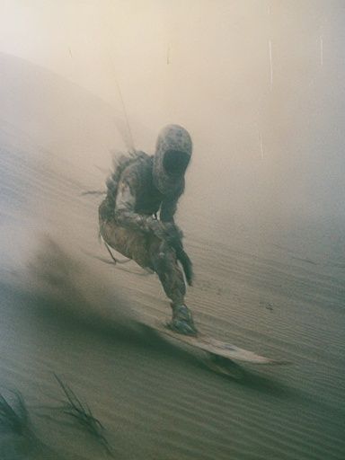 Desert Surfer Photography Poster. poster — photography art