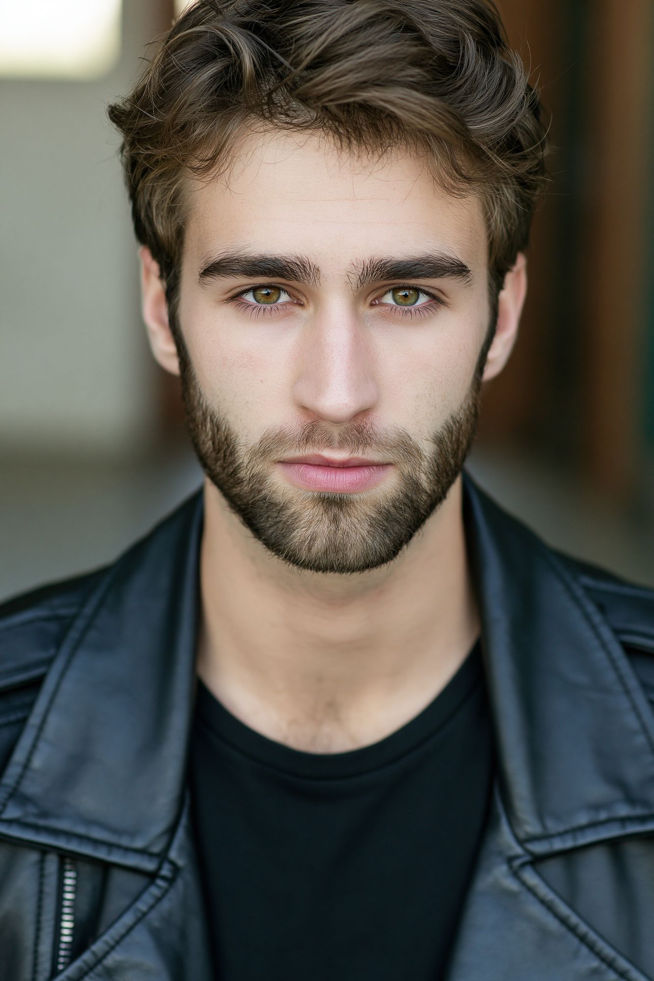 Moody Male Portrait Photography Poster. poster detail