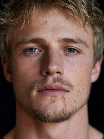 Male Portrait Photography Poster. poster