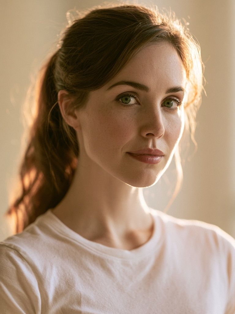Soft Light Portrait Print. poster — photography art