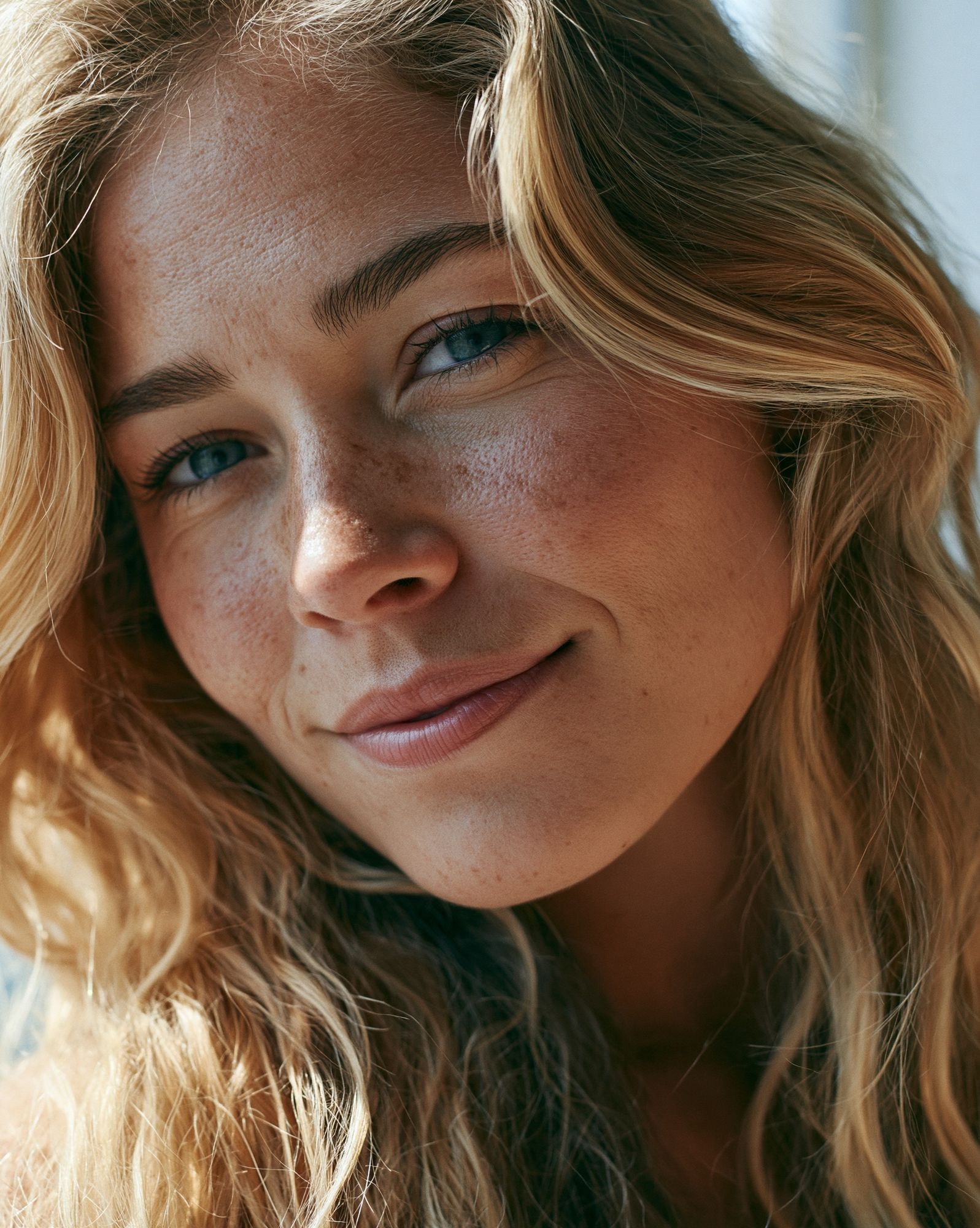 Blonde Portrait Photography Poster. poster — photography art