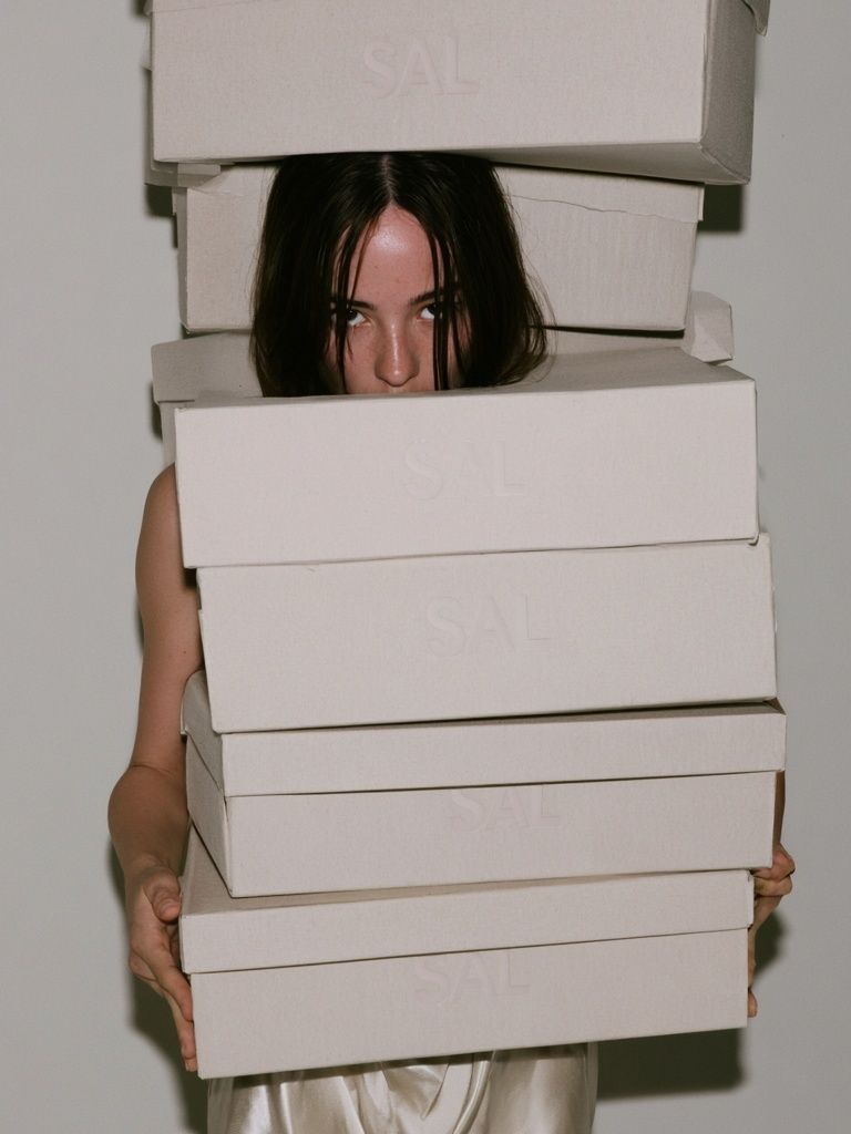 Boxed Portrait Photography Poster. poster detail