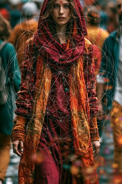 Mystic Woman Portrait Print.