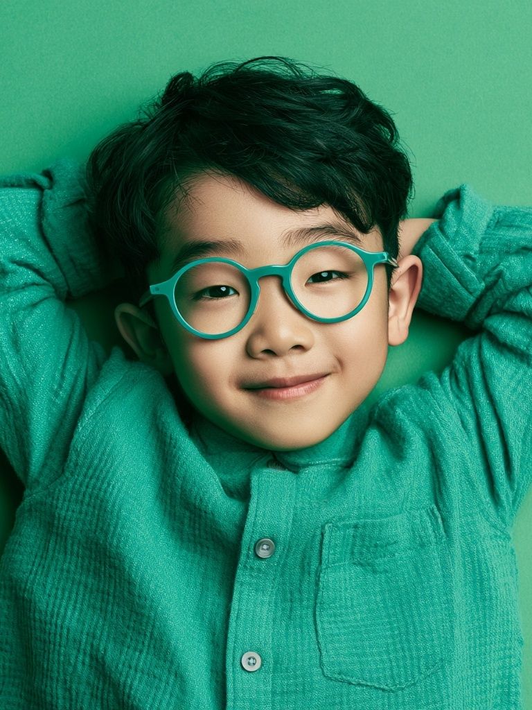 Smiling Boy Portrait Photography Poster. poster — photography art