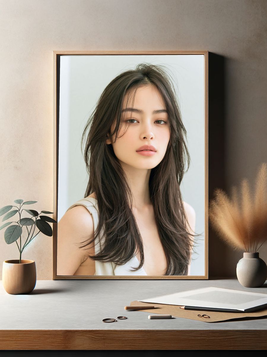 Soft Portrait Photography Poster. — room view 2