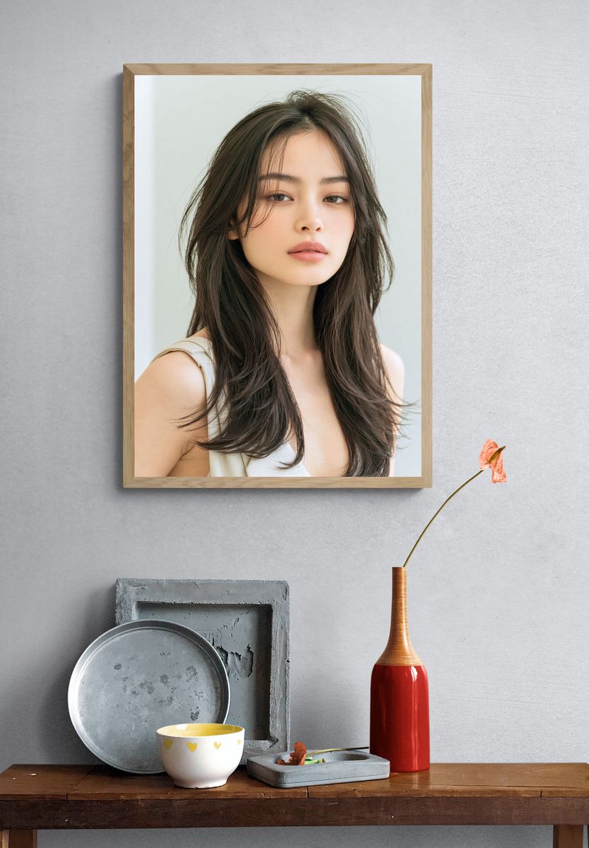 Soft Portrait Photography Poster. — room view 3
