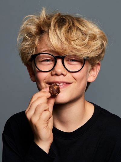 Blond Boy Portrait Photography Poster.