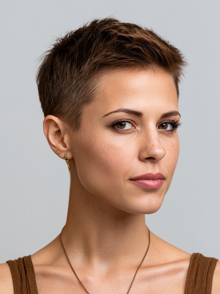 Short Hair Portrait Photography Poster. poster — photography art