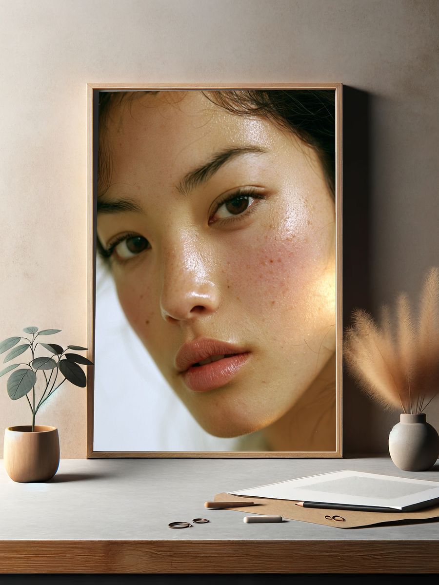 Soft Light Portrait Print. — room view 2