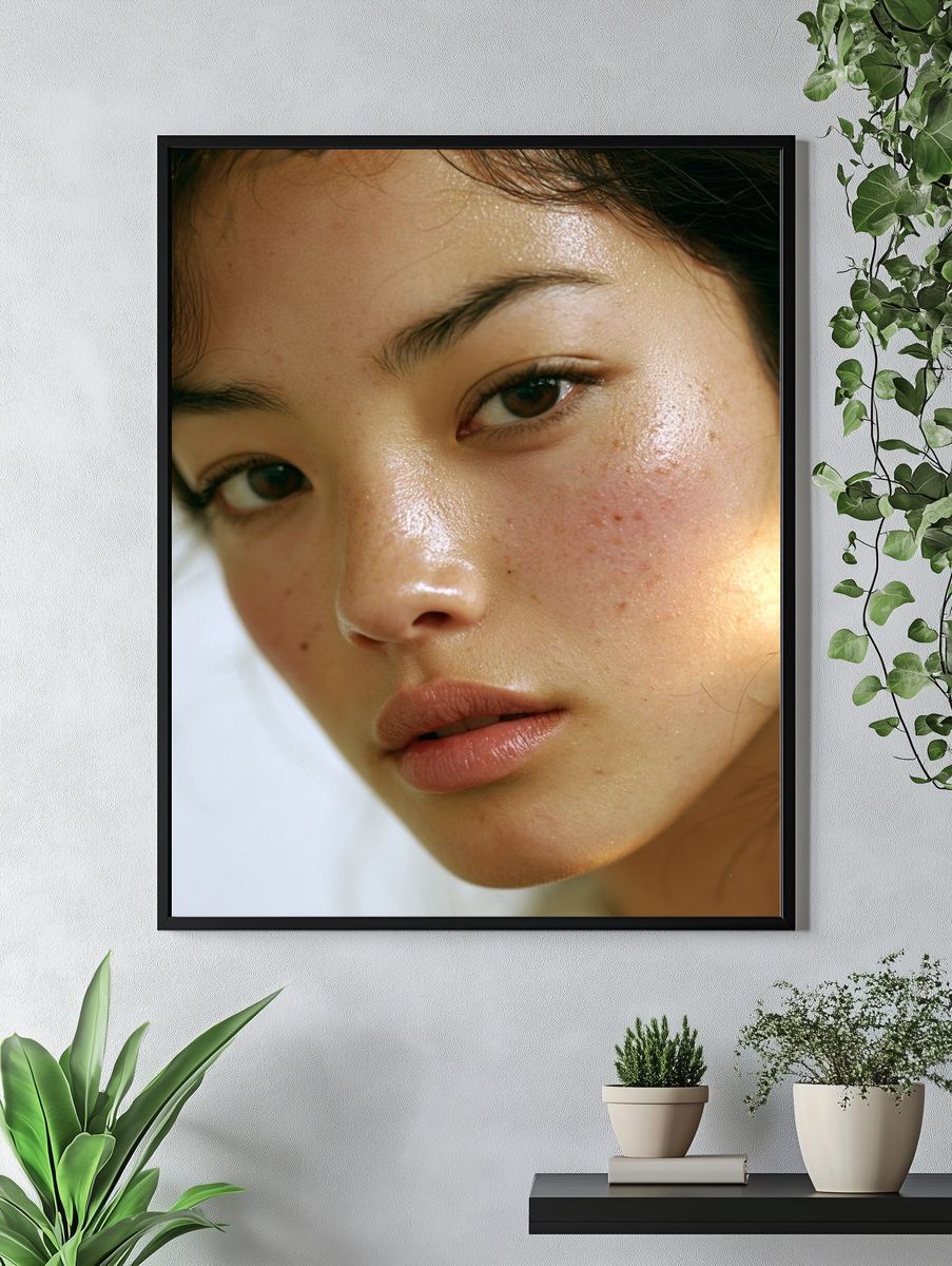 Soft Light Portrait Print. — room view 4