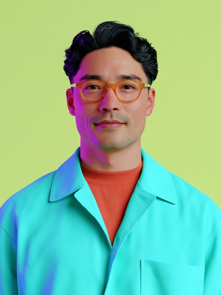 Color Pop Portrait Poster. poster — photography art