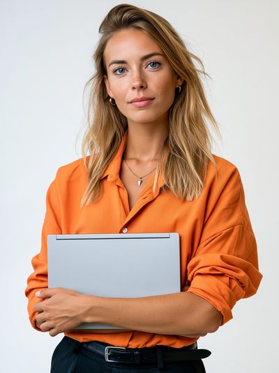 Confident Woman Portrait Print.
