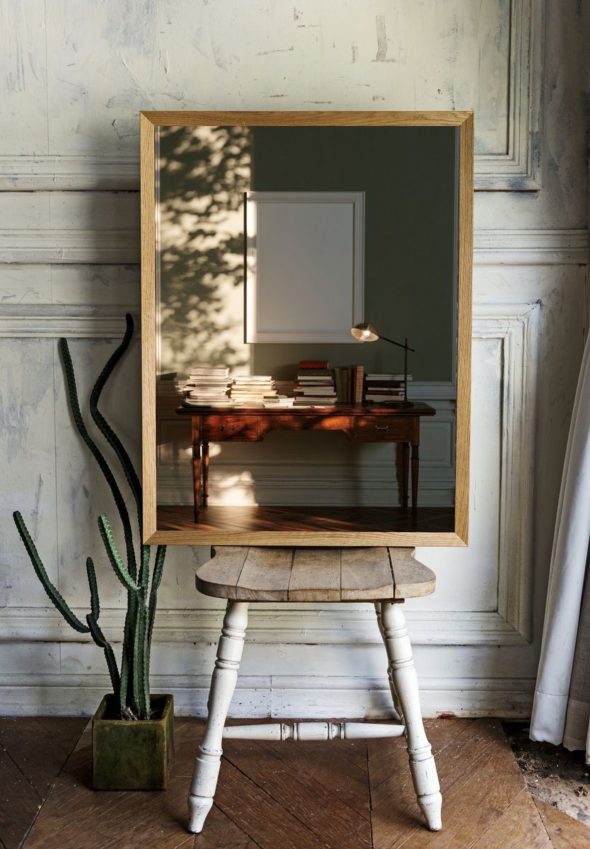 Sunlit Study Desk Photography Poster. room preview
