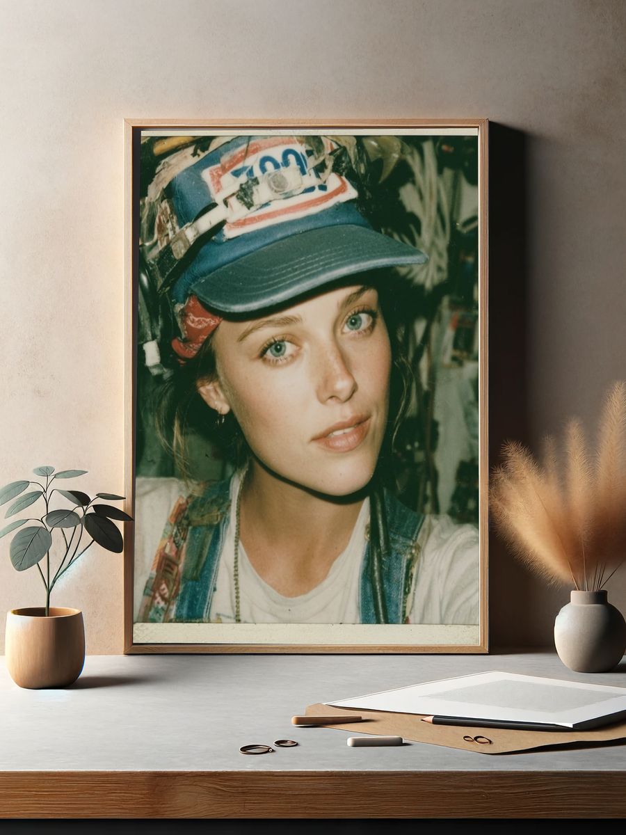 Vintage Portrait Photography Poster. — room view 2
