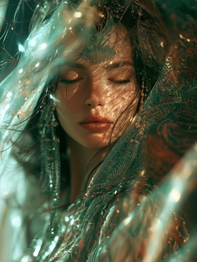 Dreamy Portrait Photography Poster. poster — photography art