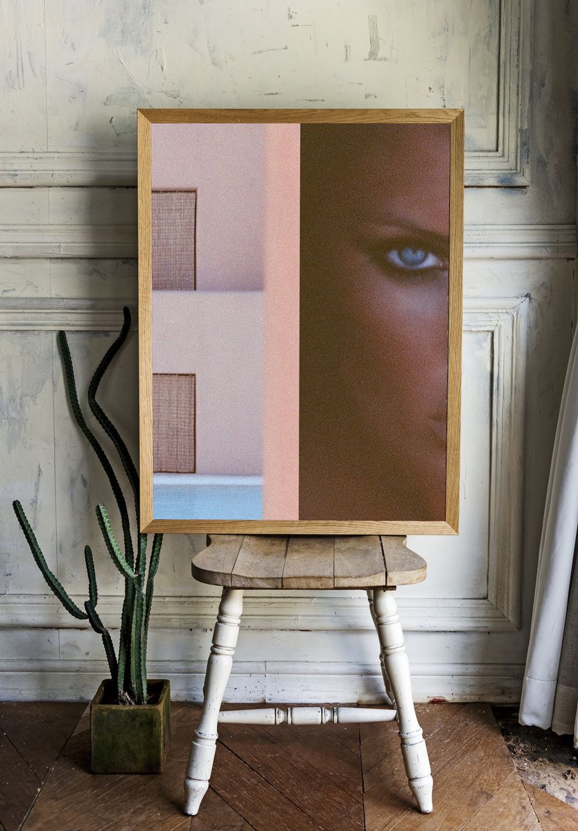 Dreamy Portrait Photography Poster. room preview