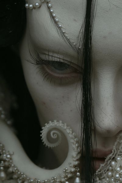 Pearl Portrait Photography Poster.
