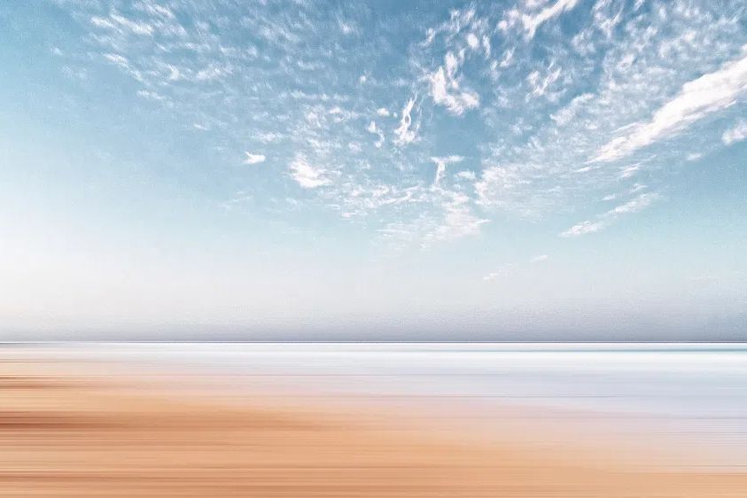 Desktop wallpaper, beach aesthetic HD. poster — photography art