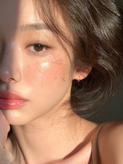 Sunlit Portrait Photography Poster.