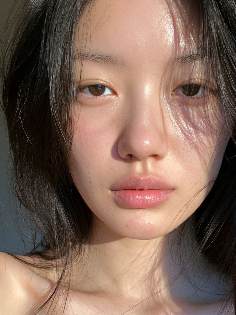 Sunlit Portrait Photography Poster. poster — photography art