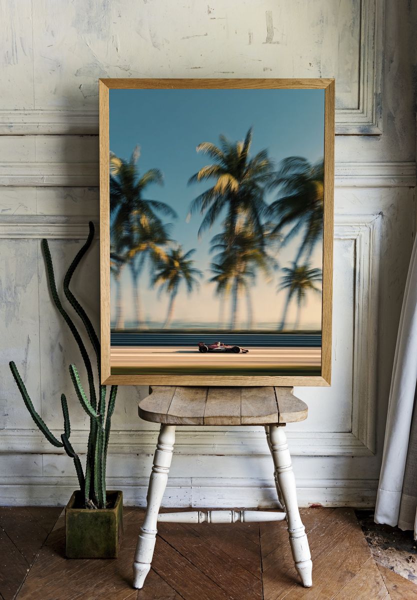 Formula 1 Palm Coast Photography Poster. — room view 1