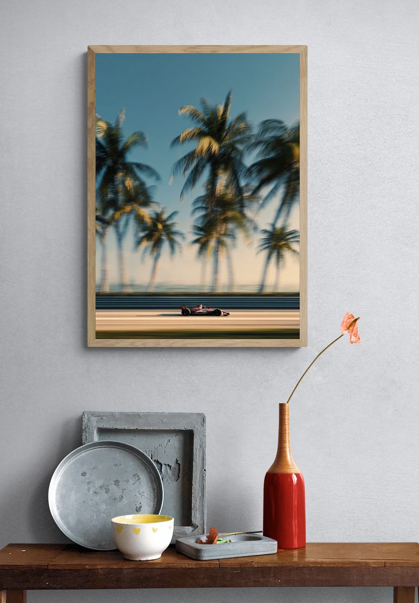 Formula 1 Palm Coast Photography Poster. — room view 3