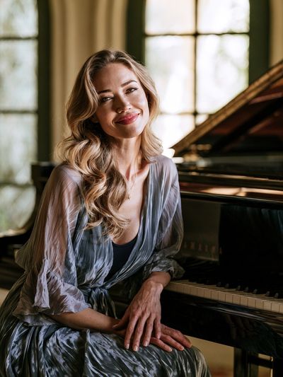 Pianist Portrait Photography Poster. poster