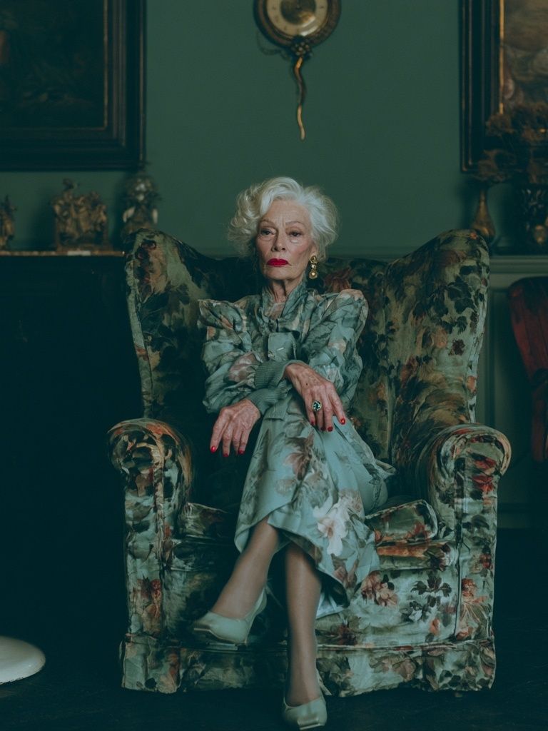 Elegant Portrait Photography Poster. poster — photography art