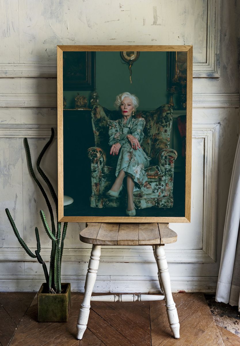 Elegant Portrait Photography Poster. room preview